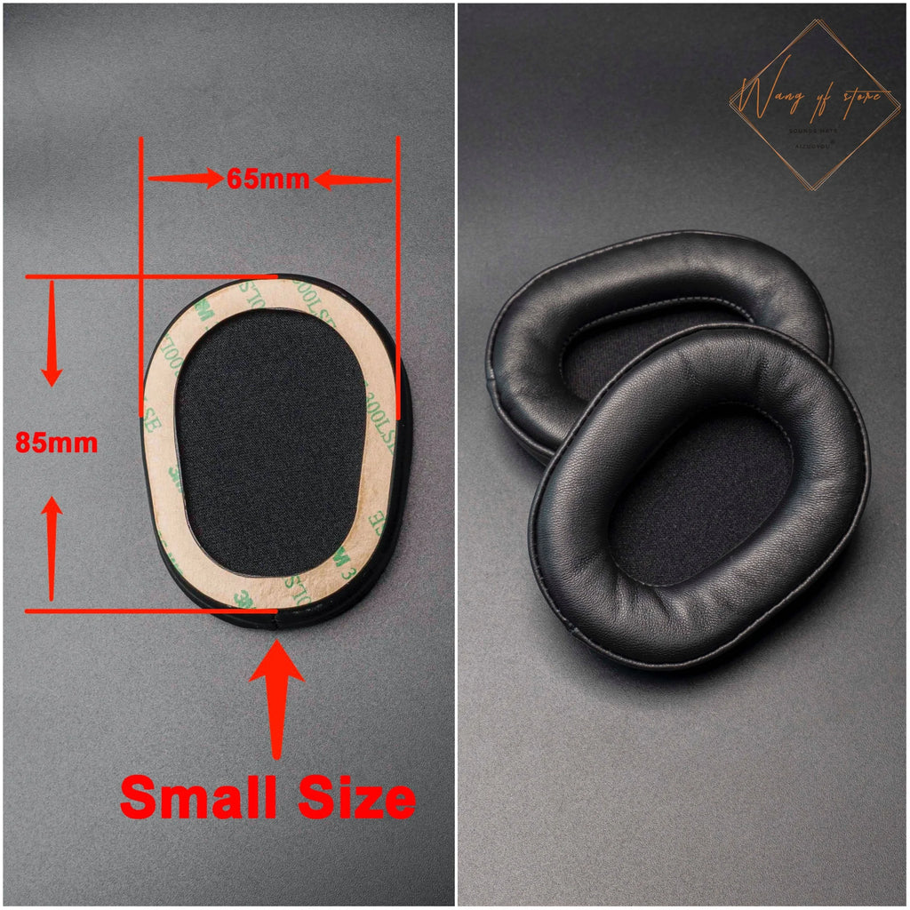 Sheepskin Ear Pads Foam Cushion For ULTRASONE ED 8 Palladium Ruthenium Edition 8 x  Headphone Real Leather Part