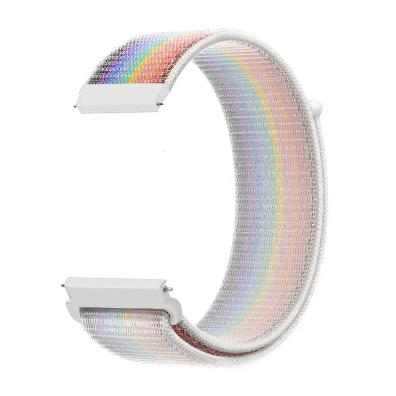 Nylon Loop For Garmin Forerunner 965 255 265 745 Bracelet For Garmin Vivoactive 6 5 4 3/Venu 2 3/Active/Chronos 22mm 20mm Strap