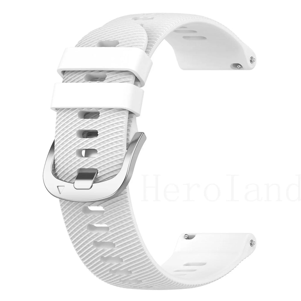 Silicone 18 20 22mm Watchband For Garmin Forerunner 265 265S 255S 255 Vivoactive 3 4 Strap Wristband For For Garmin Venu 2 Band