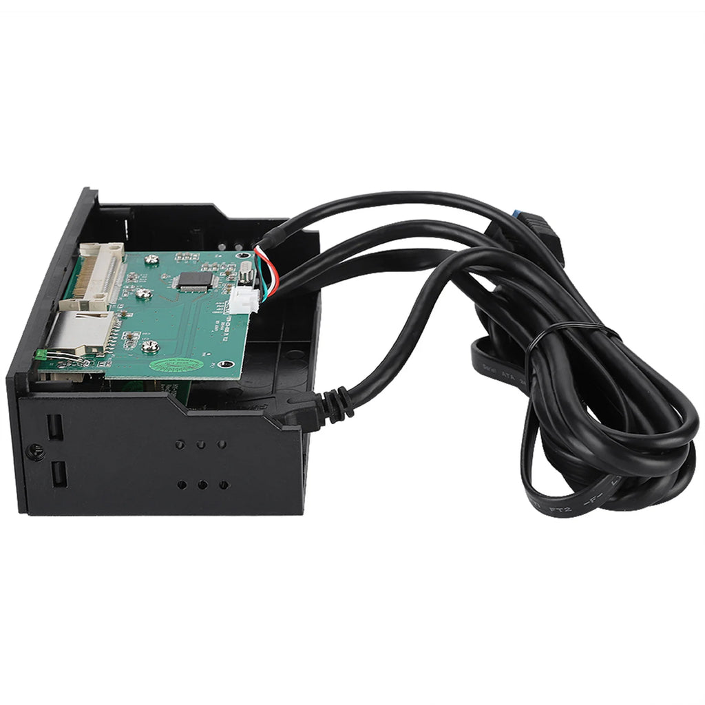 5.25inches Multifunction Internal Card Reader Dashboard PC Front Panel Card Reader Accessory Internal Card Reader PC Front Panel