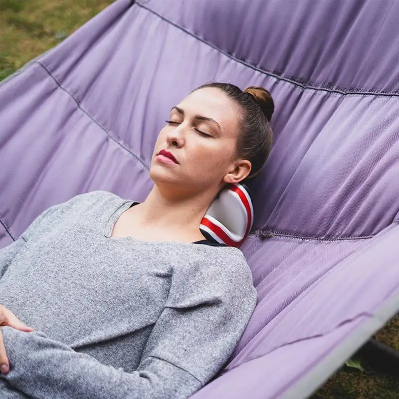 Multi-scene Use Cervical Neck Traction Pillow Ergonomic Neck Shoulder Relaxer Portable for Home Office Travel