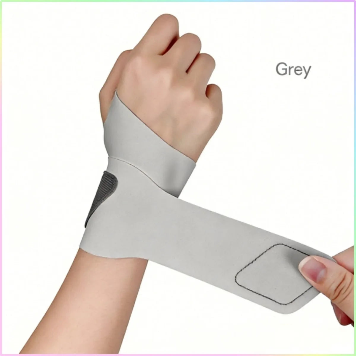 Ultra-thin Adjustable Wrist Strap – Breathable Support for Sprain, Arthritis & Tendonitis Pain Relief, Perfect for Fitness