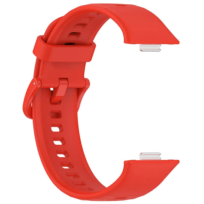 Silicone Watch Strap For Huawei Watch Fit 3 Strap Replacement Band For Huawei Watch Fit3 Strap With Case Screen Protector