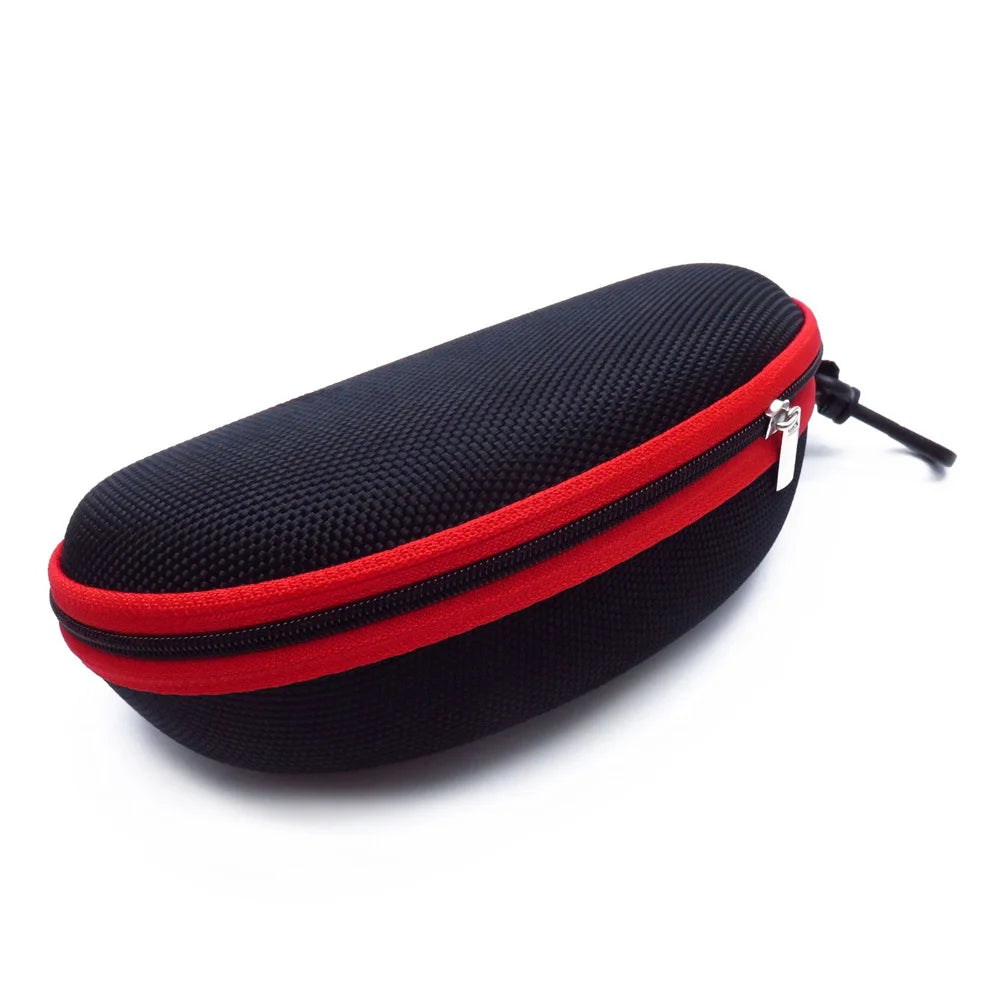 Portable EVA Glasses Case with Carabiner Hook Colorful Sunglasses Hard Case Zipper Eyeglasses Protector Box Holder New 2026