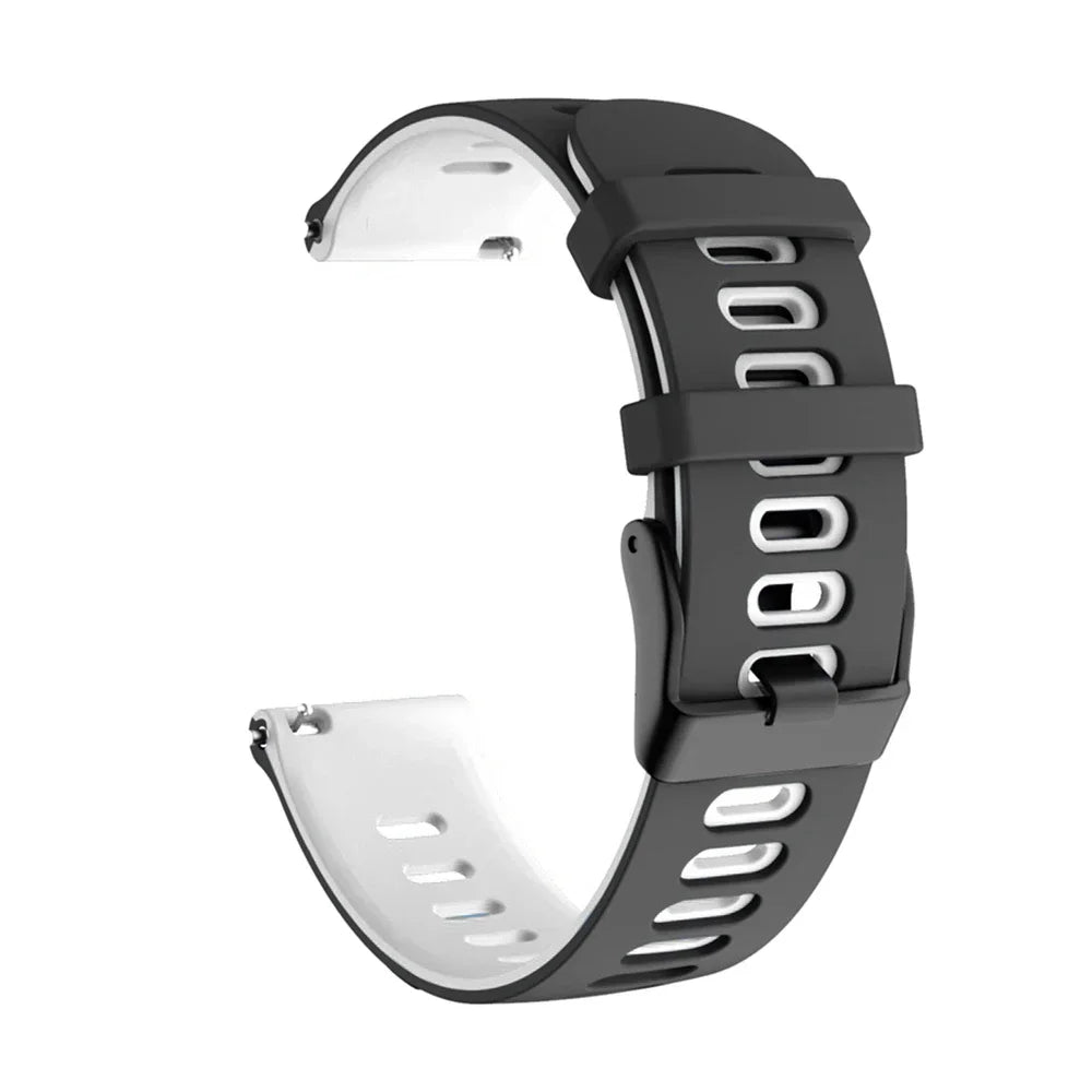 Sports Silicone 20mm 22mm Watch Strap For Garmin Venu 3 Band Forerunner 265 255 Music Vivoactive 4 For Garmin Venu Sq 2 Bracelet