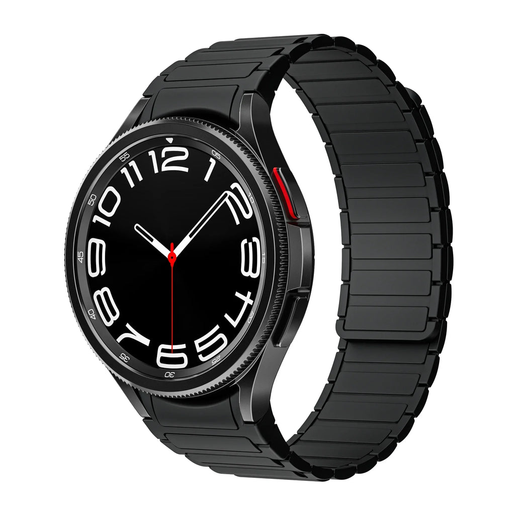 Silicone Band For Samsung Galaxy Watch 6 Classic 43mm 47mm 5Pro 45mm NO Gaps Sports Strap For Watch 6 40 44mm 4Classic 42mm 46mm