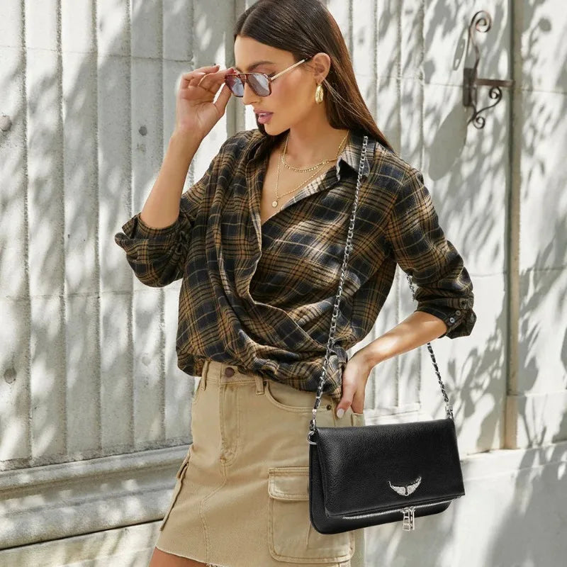2026 Wing Mini Square Bag for Women, 2026 Fashion Underarm Shoulder & Crossbody Bag, Cute Small Purse, Versatile Chic Handbag