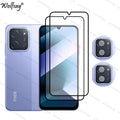 Full Cover Tempered Glass For Xiaomi Poco C85 Screen Protector For Poco C85 Camera Lens Protector Phone Glass For Poco C85 Glass
