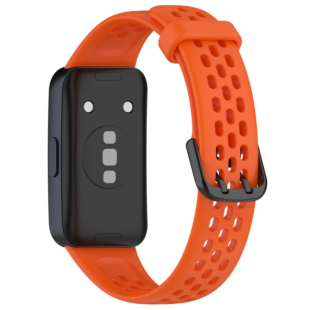 For Huawei Band 10 Silicone Watchband For Huawei Band 8 Smart Watch Sport Strap Wristband Replacement Bracelet Watch Accessories