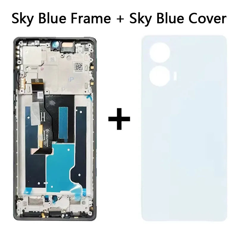 6.7"AMOLED LCD For Motorola Edge 50 Fusion LCD Display Touch Screen Digitizer For Moto Edge 50 Fusion Display