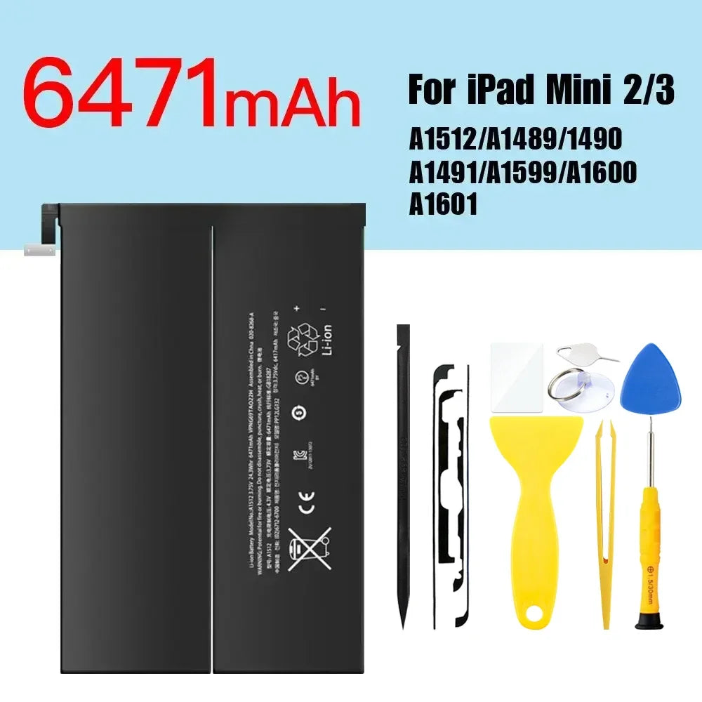 PINZHENG Tablet Battery For iPad 5 6 Air A1484 For iPad Air2 A1474 A1475 A1893 10.2 Mini 2 3 4 5 Pro 9.7 10.5 11 12.9 Battery