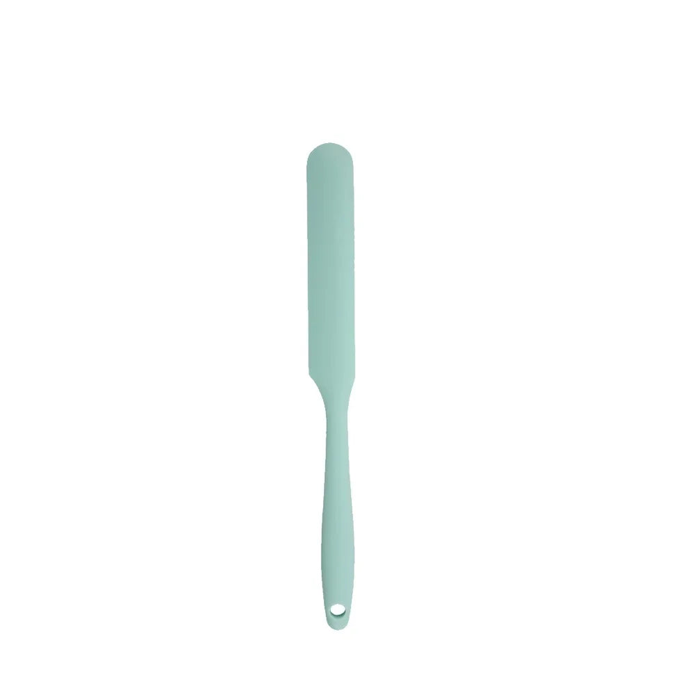 1Pack Long Handle Silicone Jar Spatula, Sourdough & Butter Scraper Multi-functional Household Baking Tools