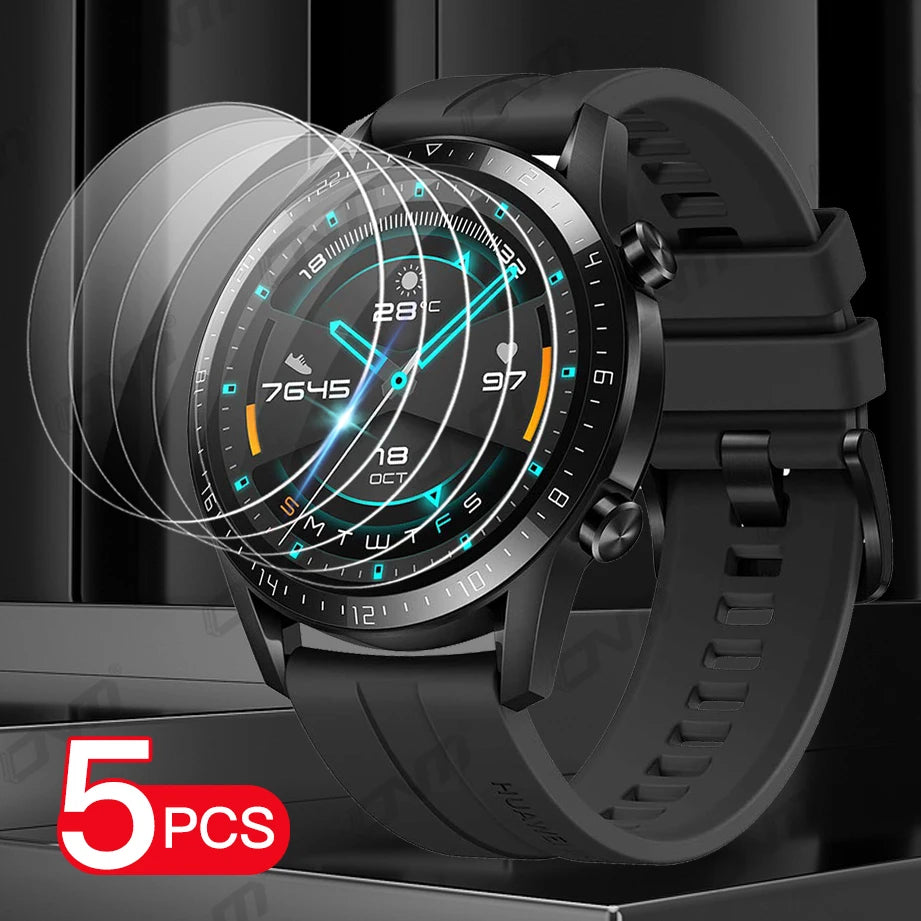 9H Premium Tempered Glass for Huawei Watch GT3 Pro GT2 46MM 43MM HD Screen Protector for Huawei GT 3 2 Runner Protective Film