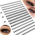 New 14 rows bottom black lower eyelashes cartoon eyelashes natural lower eyelashes soft bundle eyelashes hot cartoon eyelas