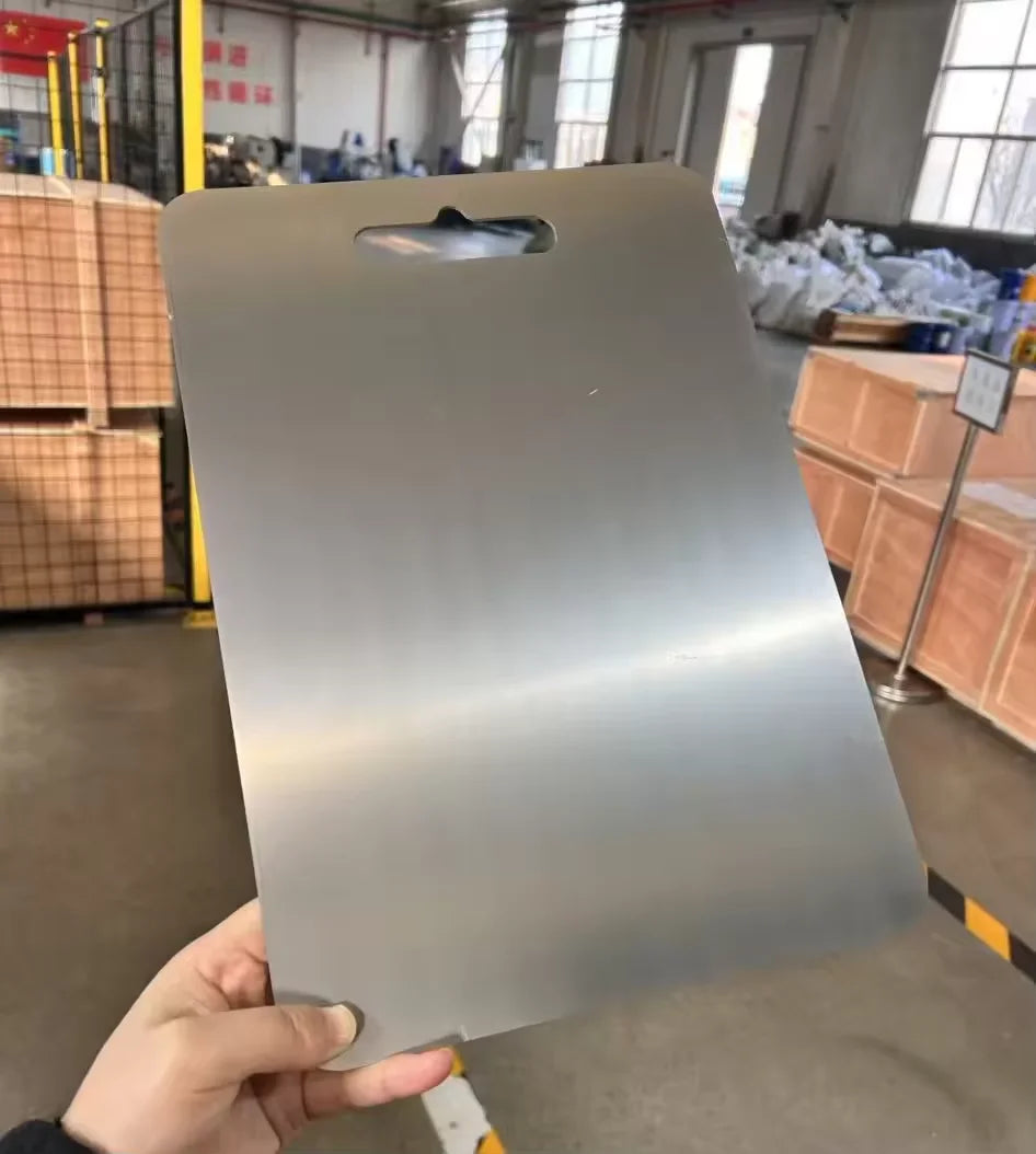 100% Pure Titanium Cutting Board - Cutting Boards for Kitchen - Dishwasher Safe 1 Pcs Double-Sided Titanium Board for Kitchen
