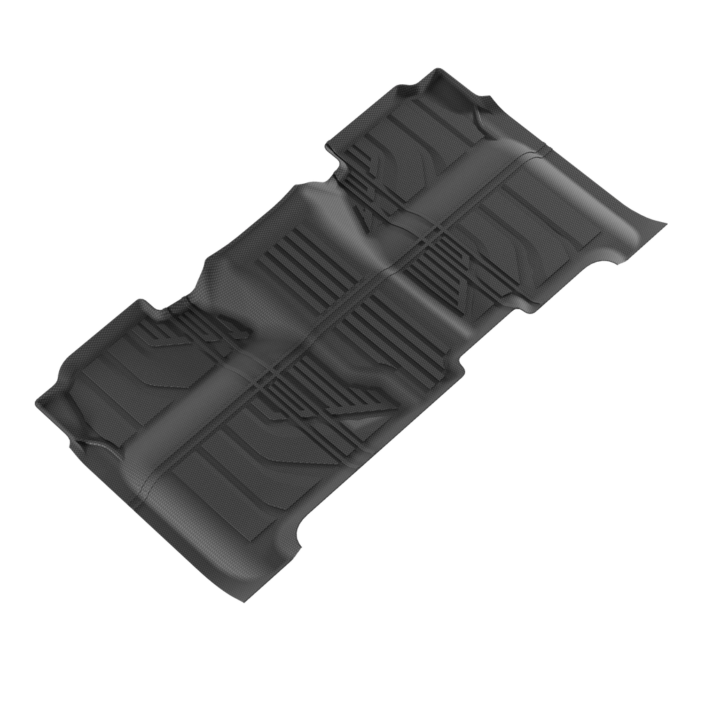 3Pcs/Set Car Floor Mats Compatible for Silverado 1500 2014-2019 All-Weather Automotive Floor Mats Waterproof Heavy Duty Car