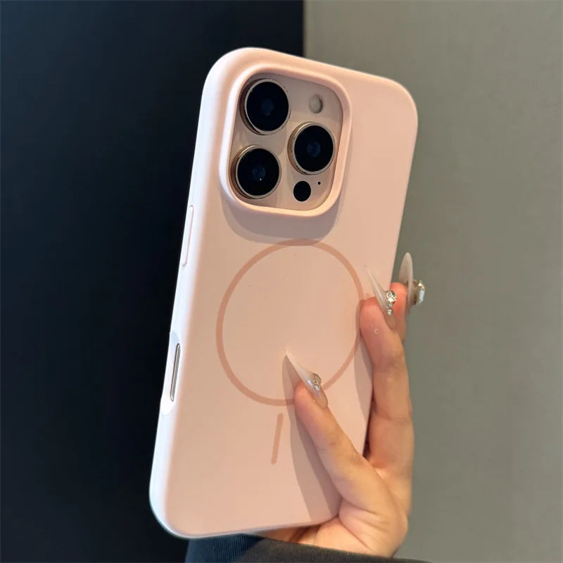 Original Liquid SiliconMagsafe Case ForiPhone 17 Air 16 15 Plus 14 13 12 11 Pro Max Magnetic Wireless Charge Soft Rubber Cover
