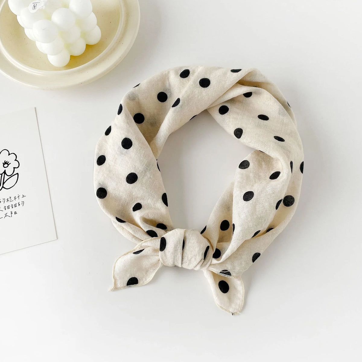 Fashion Square Scarf 1pcs Cotton Rich Summer Scarf Digital Printed Head Scarf for Women Versatile Lightweight Wrap Chic