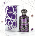 YARA LATTAFA Habik Eau De Parfum 100ML With Original Gift Box Long Lasting Rich Oriental Floral Woody Fragrance Unisex Perfume Transparent Purple Bottle Black Metal Gem Decor Luxury Scent Wedding Party Gift for Men Women