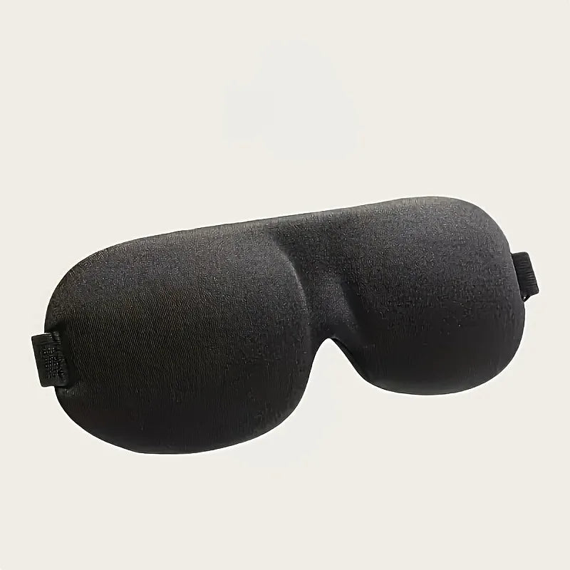 3D Sleep Mask, Super Comfortable Light Blocking, Adjustable Headband, Soft Breathable for Travel Home Office Men Women Eye Patch