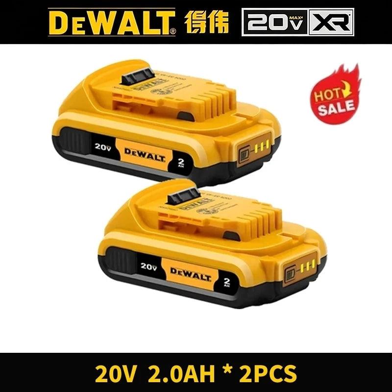 DeWalt Original 20V 60V 6Ah 9Ah MAX Battery Power Tool Replacement for DeWalt DCB184 DCB182 DCB205 DCB200 18Volt 20v Battery