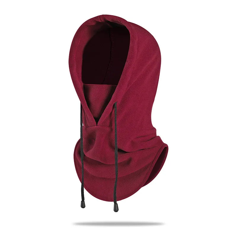 Winter Thermal Fleece Hat Hooded Outdoor Windproof Skiing Sport Men Women Neck Warmer Balaclava Cycling Face Mask Masked Caps