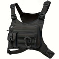 Chest Bags Outdoor Chest Bag For Men and Women, Tactical Vest For Running, Cycling, EDC Chest Pack Rig For Sports and Workouts