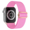 Scrunchie Strap for Apple watch Ultra 49mm band 45mm 44/46mm 41mm Adjustable Nylon Loop bracelet iWatch serie se 6 7 8 9 10 11