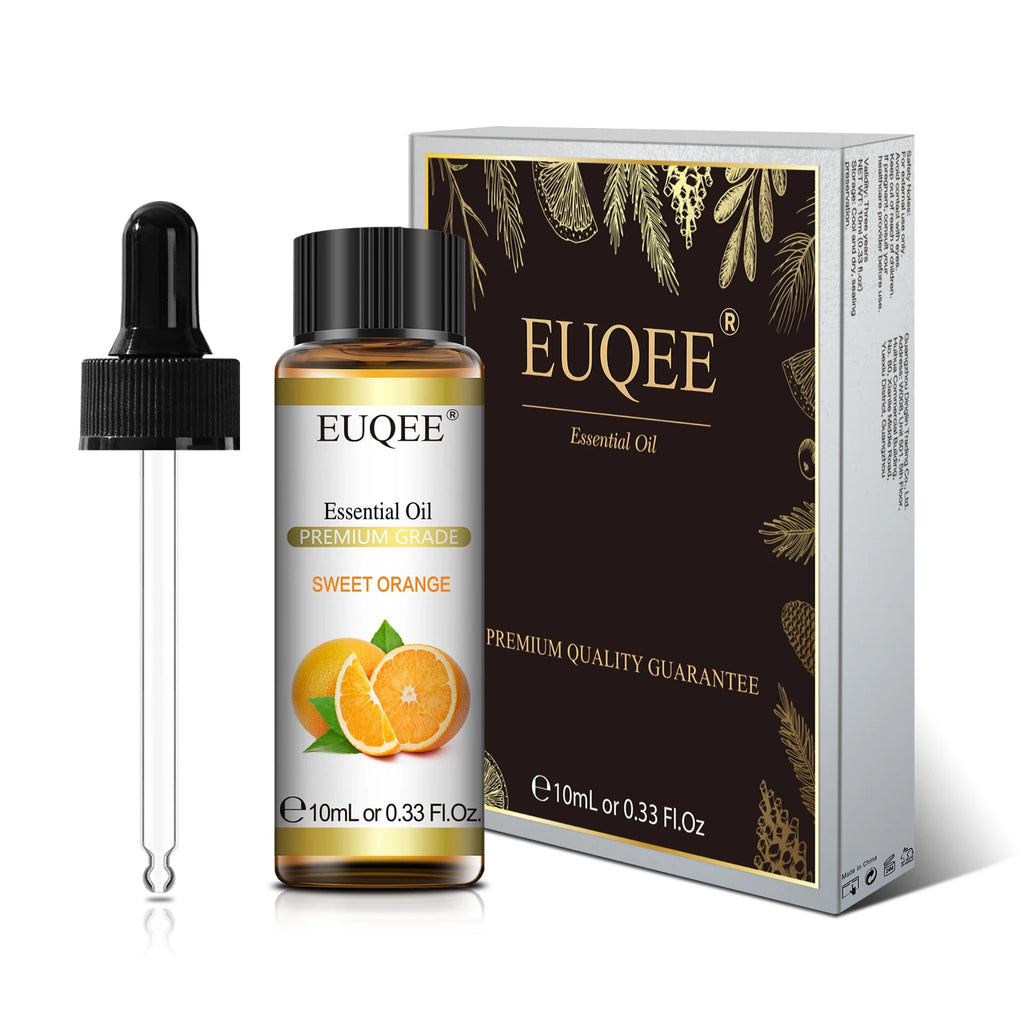 EUQEE 10ml Oregano Vetiver Essential Oil For Humidifier Candle Making Myrrh Ginger Helichrysum Lemon  Rose Eucalyptus Aroma Oils