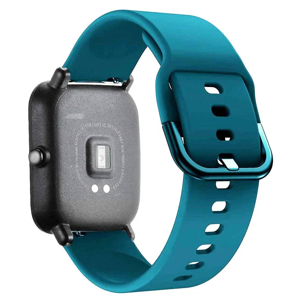 Silicone Strap For Amazfit GTS 4/2e/3/2 GTS2 Mini/GTR 4/3/Pro/2/2e Sport Bracelet Huawei watch Gt 5-4-2e-3-3 pro 20mm 22mm Bands