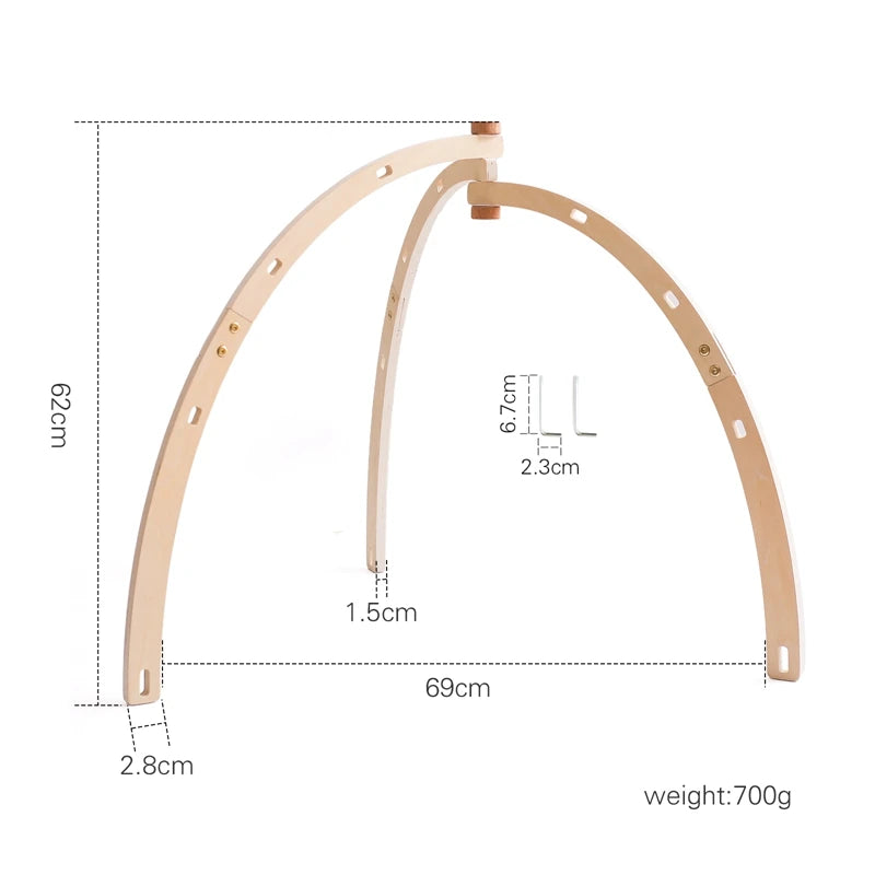 Baby Wooden Toys Play Gym Ordic Baby Room Decor Wood Nursery Sensory Toy Gift Nursing Toys Shower Gifts Room Decor Newborn Toys