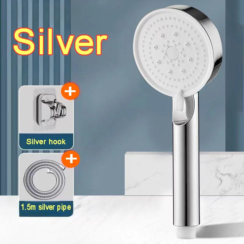 Adjustable High Pressure Shower Head Sunflower Shower Knobs Polishing for Showerhead Rainfall Faucet Tap Bathroom Bath Home