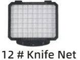 Homewise Cut Cubes and Slicing and Shredding Knife Accessories for M1 Commercial Multifunctional Vegetable Machine