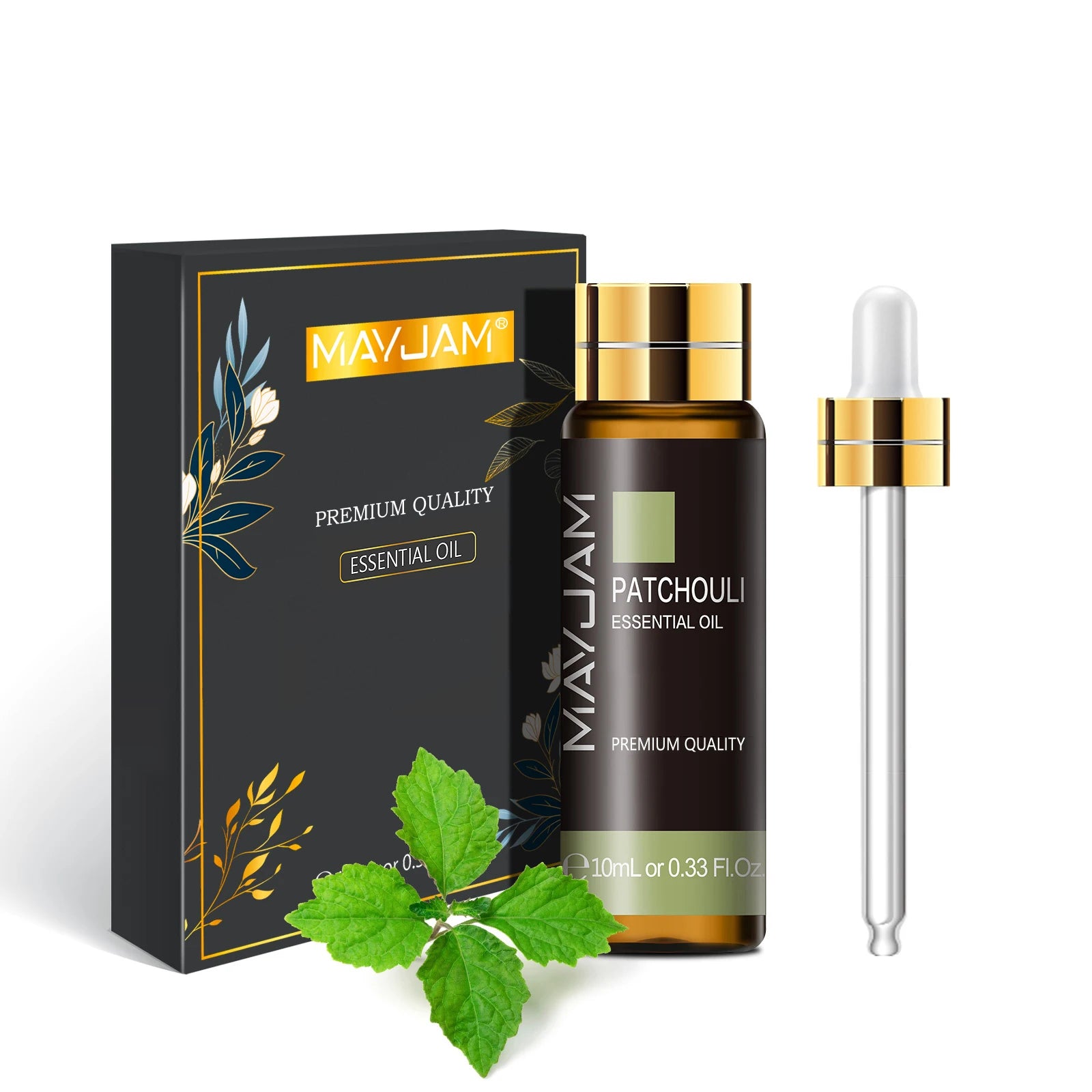 MAYJAM Vanilla Lavender Jasmine Eucalyptus Sweet Orange Patchouli Lemongrass Cinnamon Rosemary Rose Citronella Essential Oil