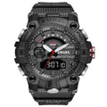 SMAEL Fashion Sport Watches Men Shock Resistant 50M Waterproof Wristwatch LED Alarm Stopwatch Clock Military 8040 Men Watch