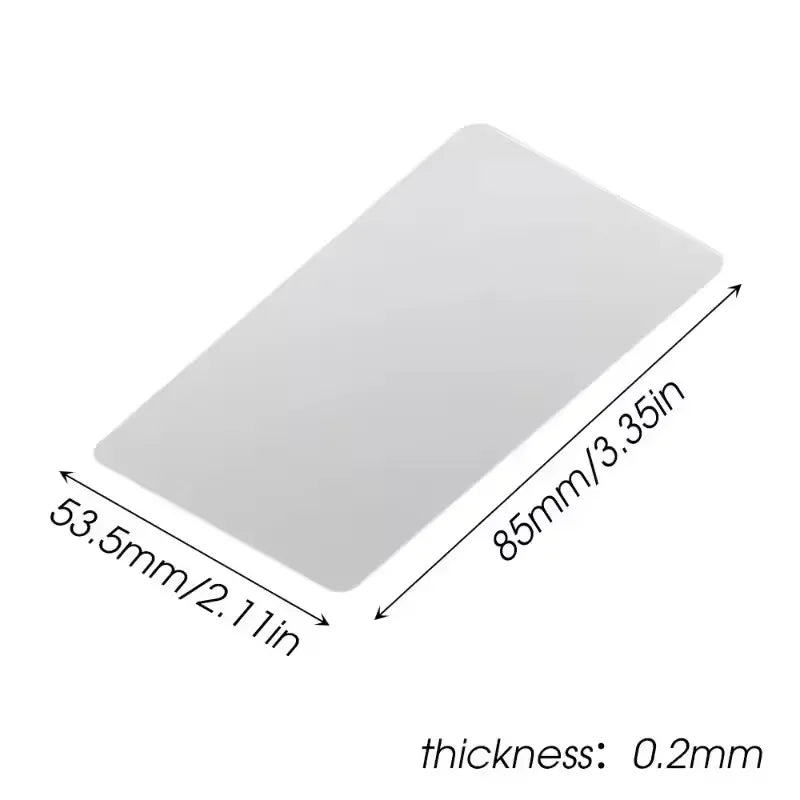 1-100Pcs Phone Screen Pry Tools Kit Matte Clear Mobile Phone LCD Screen Opening Cards Repair Disassembly Cellphone Prying Tool