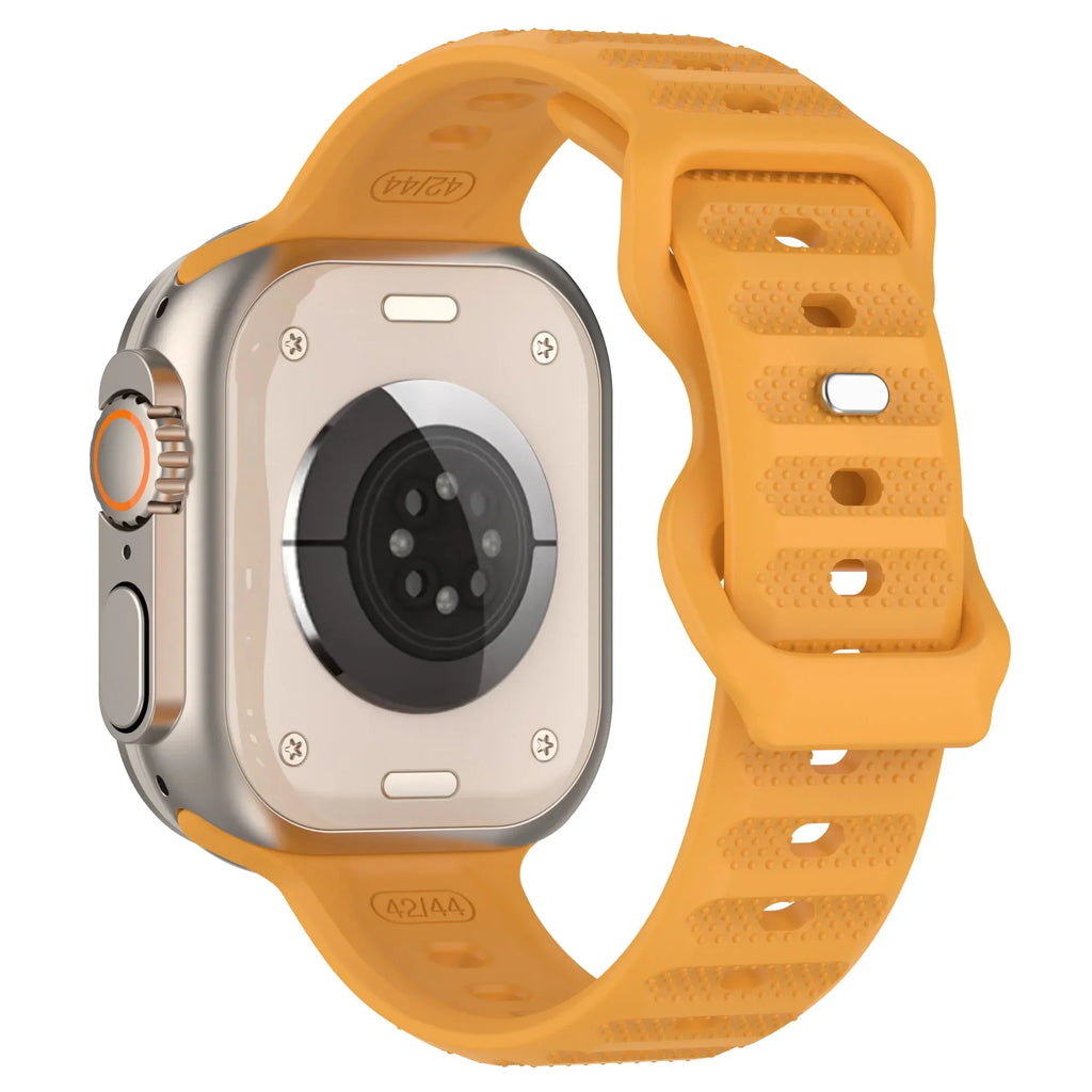Silicone Strap for Apple Watch Band series 10 42mm 46mm 9 8 7 41 45mm ultra2 49mm 44 40 38 42mm Correa Band for Iwatch 6 SE 5 4