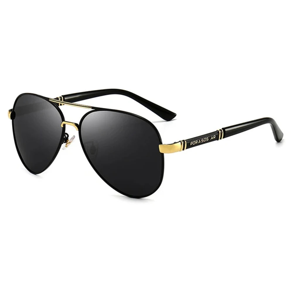 Men's Polarized Sunglasses Aviator Sunglasses For Men Women Metal Frame Glasses for Traveling Surfing Driving Fishing UV400