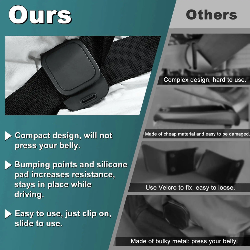 Car Seat Belt Adjuster Seat Belt Clamp  Shoulder and Neck Seat Belt Locking Clip Protector Comfortable Driving
