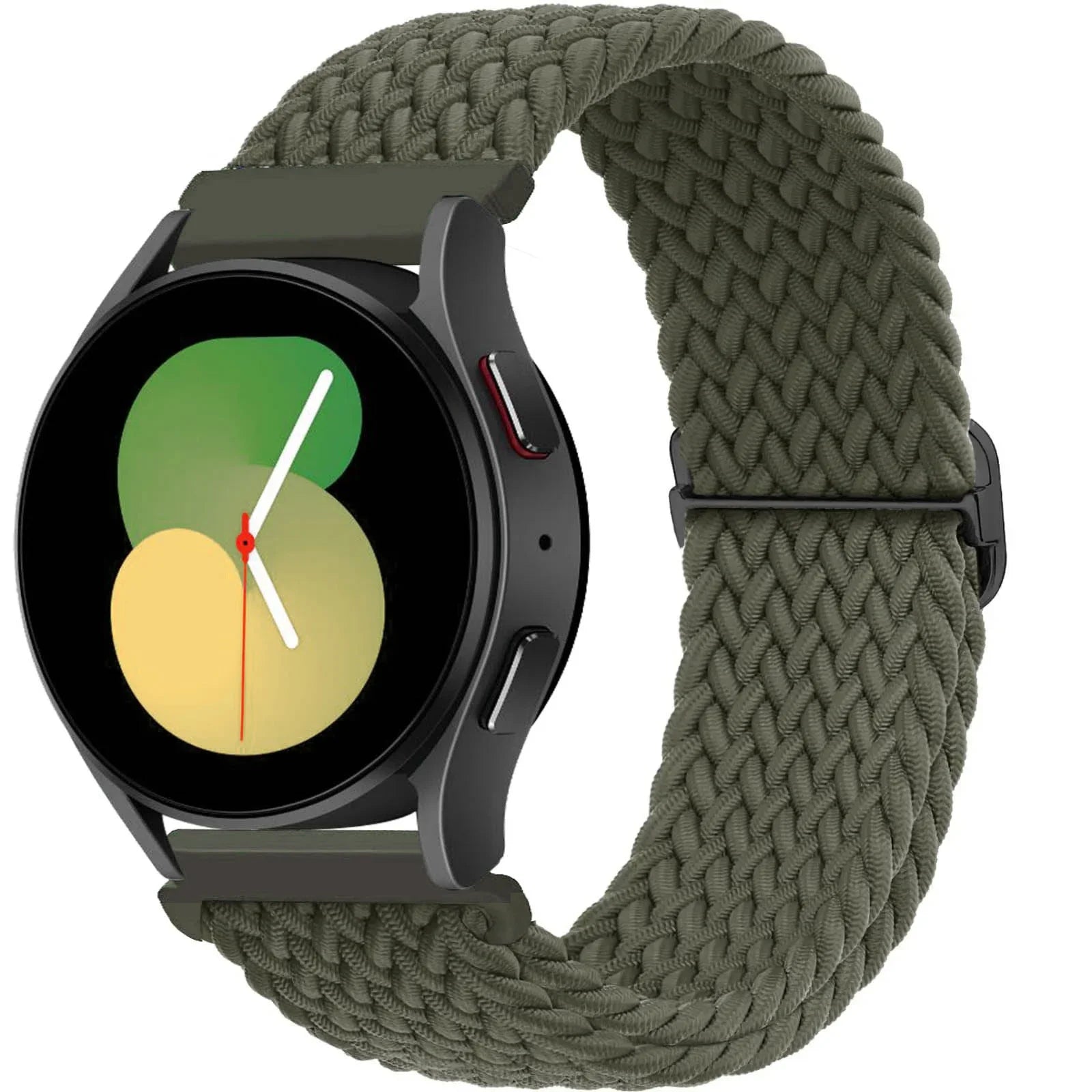 Nylon Strap for Samsung Galaxy Watch 7 6 5 4 40mm 44mm 6Classic 43/47mm 20mm 22mm Braided Solo Loop Band for Huawei Watch 3 4Pro