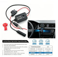 12V Vehicle-Mounted Active Antenna FM Car Radio Antenna Amplifier for Clear Reception
