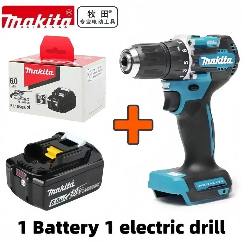 100% Genuine 18V Makita 6Ah Makita Battery BL1840 BL1830B BL1850B  Replacement Lithium Battery