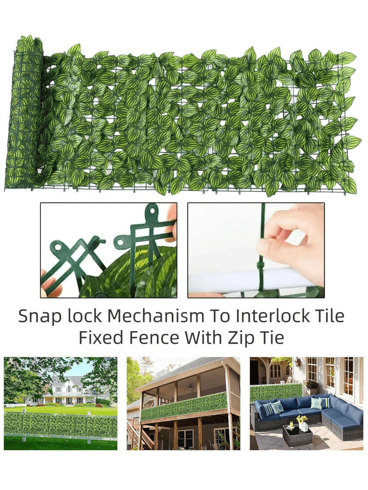 Artificial Ivy Screen – Five Size Options