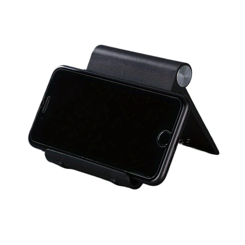 Adjustable Portable Tablet & Phone Stand - Foldable Desktop Dock with Secure Clamps, Durable PP Material |  Tablet Holder Stand