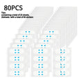40/80pcs Invisible Face Lift Tape Ultra Thin V Shape Patches Lifting Tool for Tightening Sagging Facial Skin Sticker