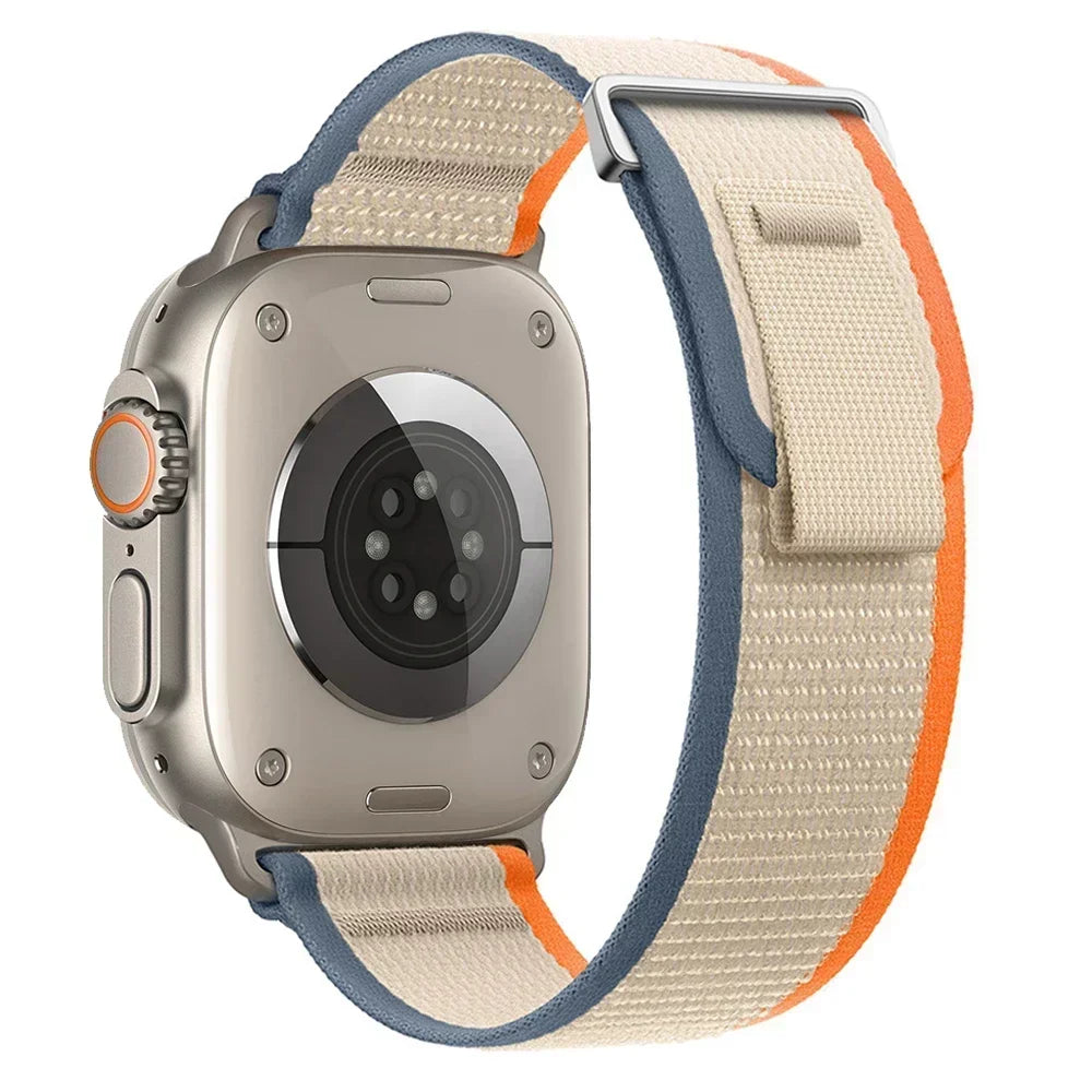 Trail Loop Strap For Apple Watch Ultra 3/2 49mm Series 11 10 9 8 7 46mm 45mm 41mm 42mm Sports Nylon Wristband iWatch 6 5 SE 44mm