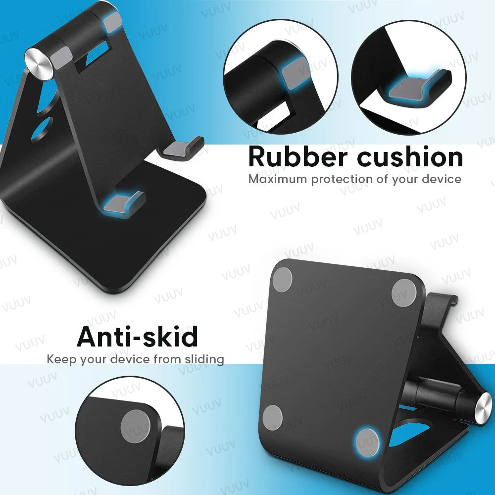 VUUV Aluminium Alloy Tablet Bracket for 3.5-11 inch Tablet Phone Adjustable Desktop Tablet Stand for Samsung Xiaomi iPad Holder