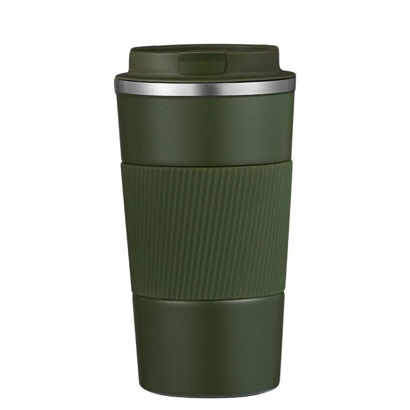 380/510ML Leak_Proof Travel Thermo Cup Stainless Steel Thermo Cafe Coffee Mug Car Thermos Mug for Tea Water Coffee Double