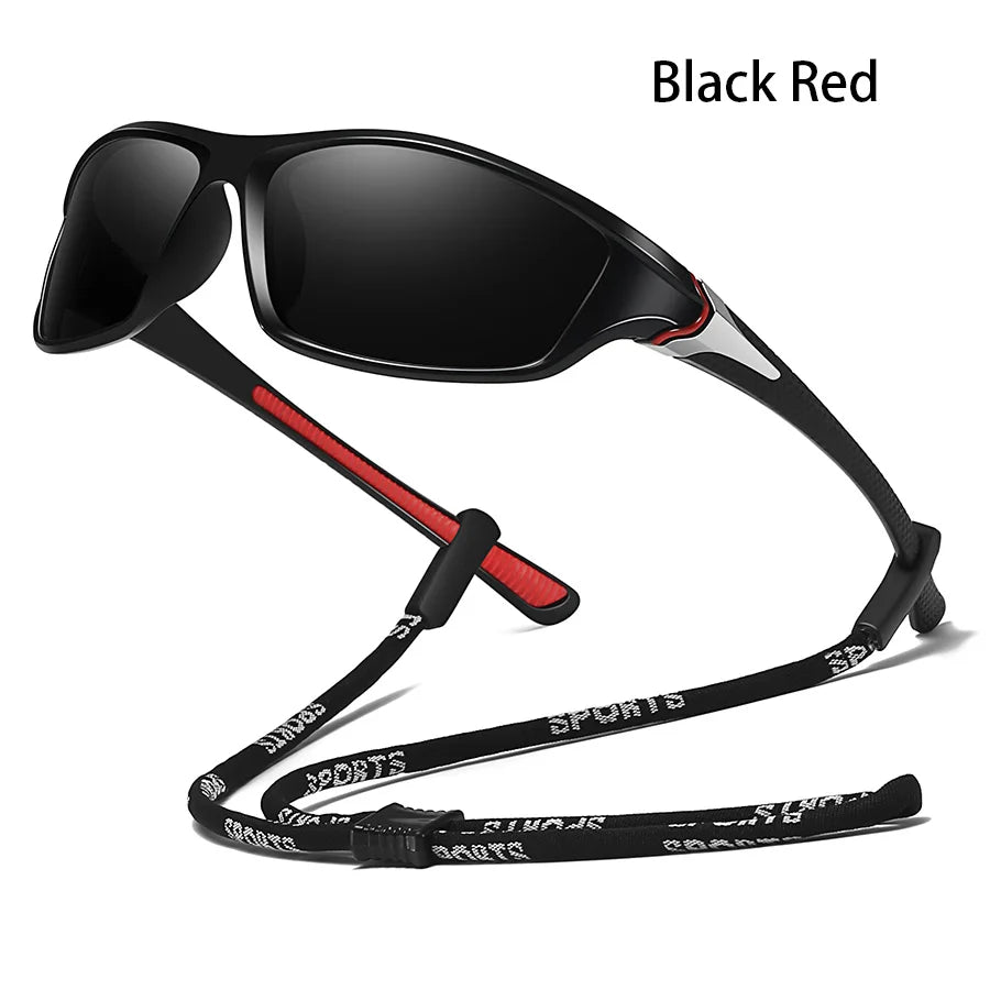 Men And Women  Eyewear Outdoor Sports Sunglasses With Chain Cycling Climbing Skiing Fishing Vintage Sun Glasses