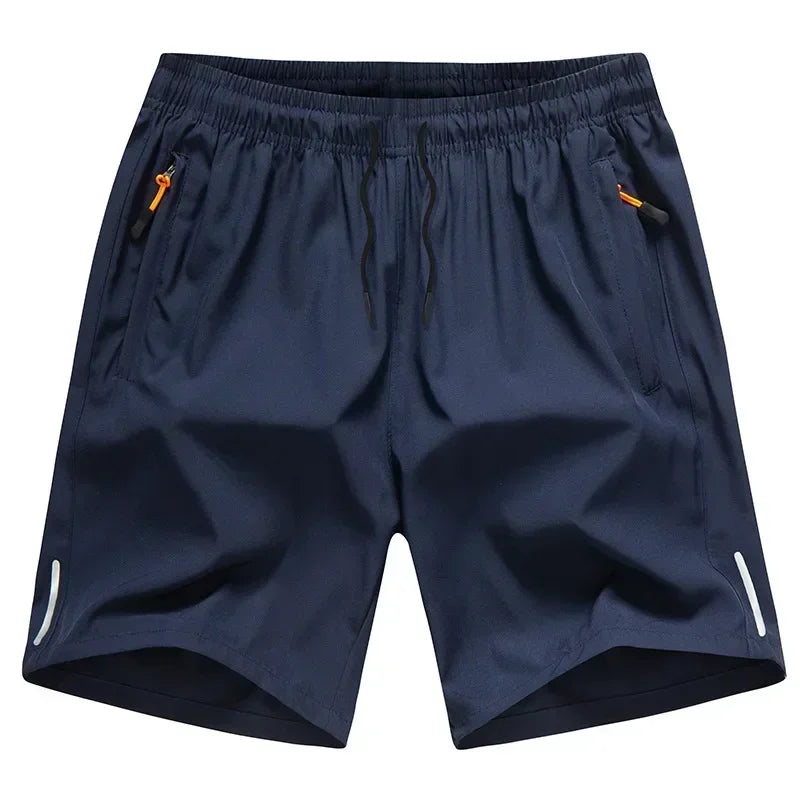 Ice Silk Beach Shorts Men Gym Casual Shorts Quick Dry Sweatpants Running Sports Short Pants Breathable Fitness Jogging Shorts